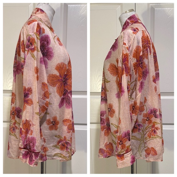 Forte Forte mosaic floral blouse - Picture 2 of 8